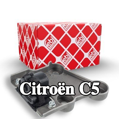 FEBI BILSTEIN حامل التثبيت, كاتم الصوت المركزي — Citroën C5