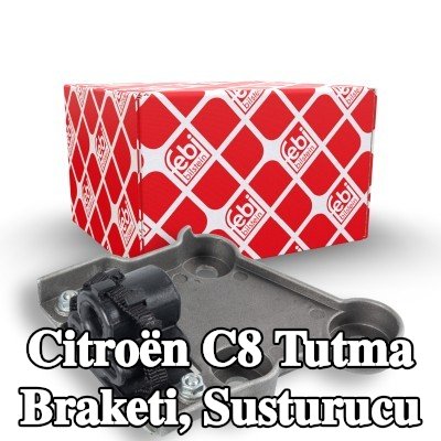 FEBI BILSTEIN Tutma Braketi, susturucu Merkez — Citroën C8