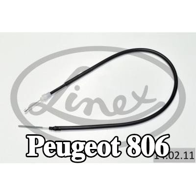 LINEX كابل، فرامل الخدمة — Peugeot 806