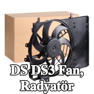 VALEO Fan, tutuculu radyatör — 2016 DS Ds3
