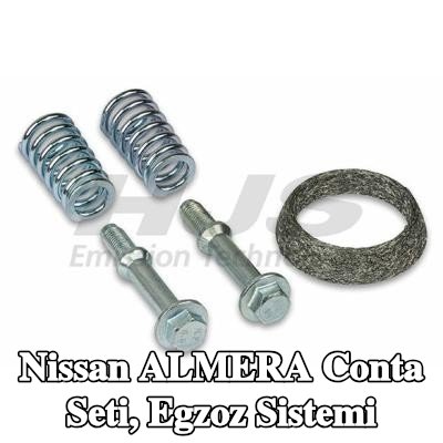 HJS Conta Seti, egzoz sistemi — Nissan Almera
