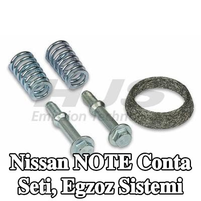 HJS Conta Seti, egzoz sistemi — Nissan Note