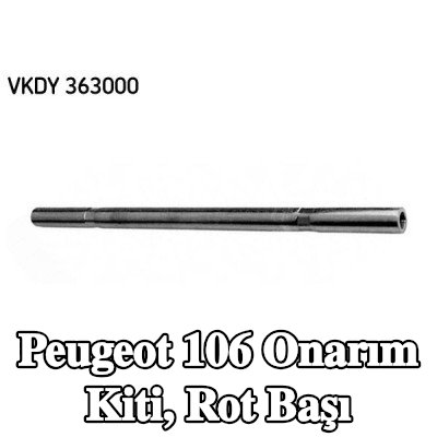 SKF Onarım Kiti, rot başı — Peugeot 106