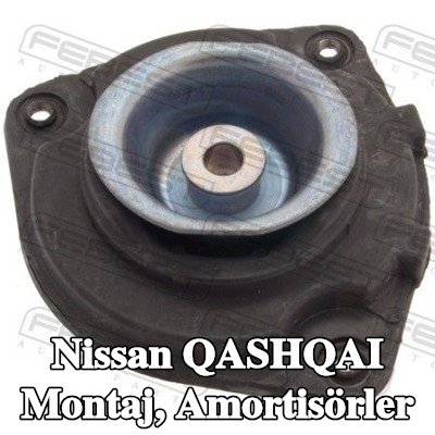 FEBEST Montaj, amortisörler Ön Aks Sağ, rulman içermez — 2006 Nissan Qashqai