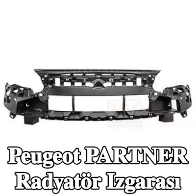 VAN WEZEL Radyatör Izgarası — 2012 Peugeot Partner