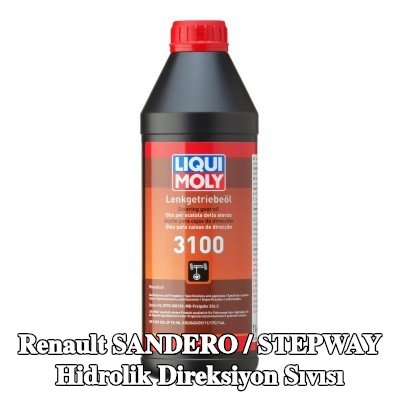 LIQUI MOLY Hidrolik direksiyon sıvısı 3100 — Renault Sandero / Stepway