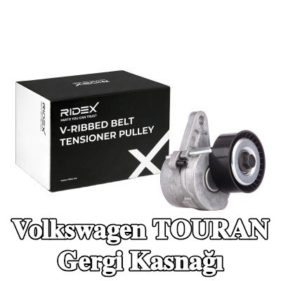 RIDEX Gergi kasnağı Dış Çap: 65mm — Volkswagen Touran