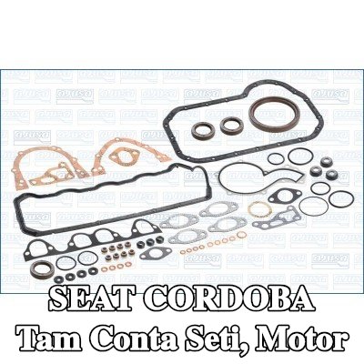 AJUSA Tam Conta Seti, valf gövdesi contalı motor, silindir kafası contası olmadan — 2000 SEAT Cordoba