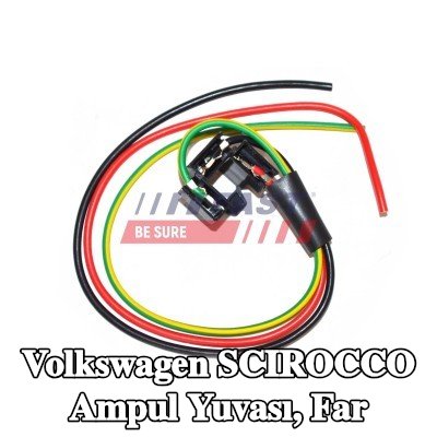 FAST Ampul yuvası, far — 1992 Volkswagen Scirocco
