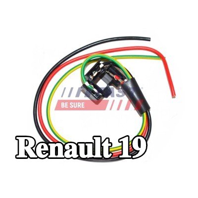 FAST مقبس المصباح، المصباح الأمامي — Renault 19
