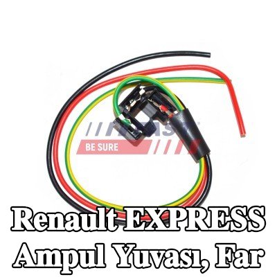 FAST Ampul yuvası, far — Renault Express