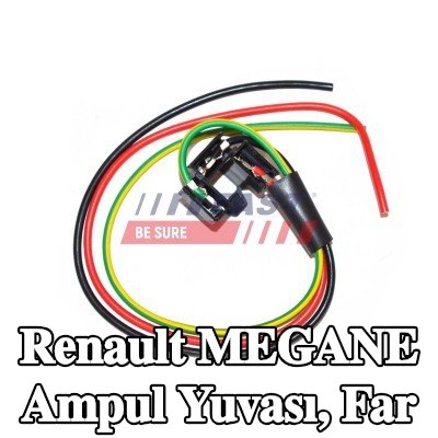 FAST Ampul yuvası, far — 2000 Renault Megane