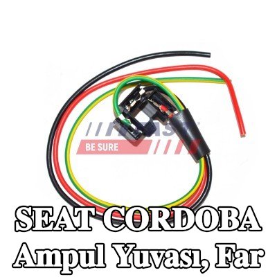 FAST Ampul yuvası, far — 2000 SEAT Cordoba