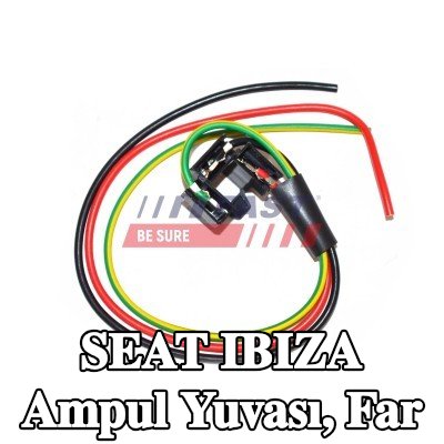 FAST Ampul yuvası, far — 1992 SEAT Ibiza
