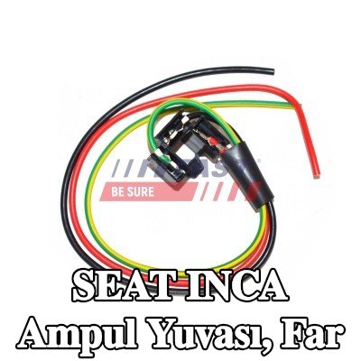 FAST Ampul yuvası, far — SEAT Inca