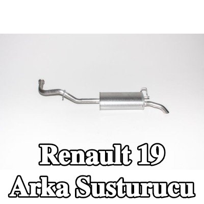 VEGAZ Arka susturucu 1310, 1330mm — Renault 19