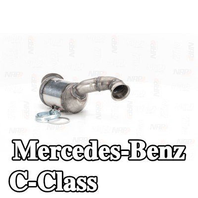 NAP carparts محول حفاز مع مواد التثبيت/التركيب — 2016 Mercedes-Benz C-Class