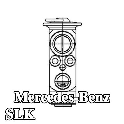 MAHLE صمام تمدد تكييف الهواء — 2002 Mercedes-Benz Slk