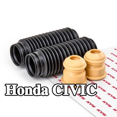 KYB طقم غطاء الغبار, طقم حماية ممتص الصدمات, المحور الأمامي — Honda Civic