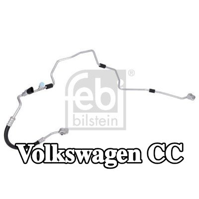 FEBI BILSTEIN خط الضغط العالي, جانب الضغط العالي لتكييف الهواء, مع جهاز استشعار — Volkswagen Cc