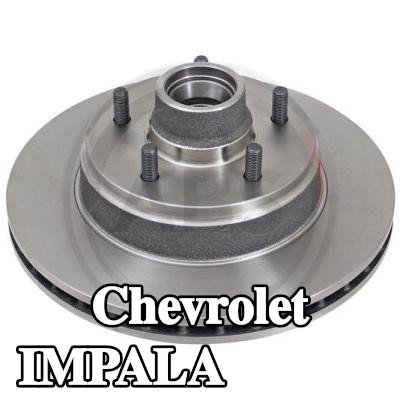 A.B.S. القطر الخارجي لقرص المكابح: 301mm, مُهوى, مطلي, مع حلقة مستشعر ABS — 1995 Chevrolet Impala