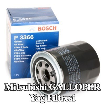 BOSCH Yağ filtresi — Mitsubishi Galloper