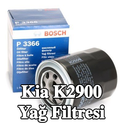 BOSCH Yağ filtresi — Kia K2900