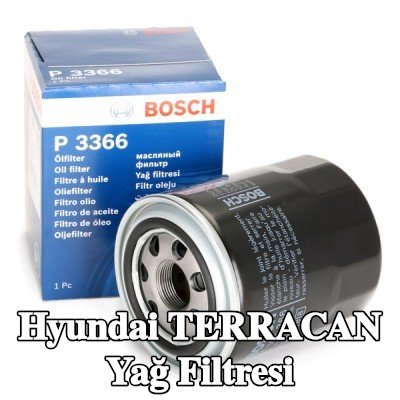 BOSCH Yağ filtresi — Hyundai Terracan