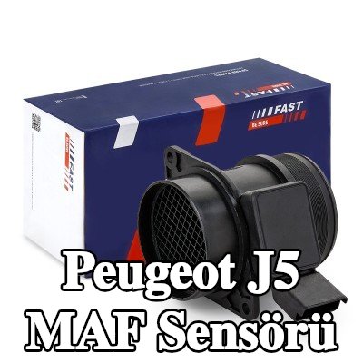 FAST MAF sensörü 12V, entegre hava sıcaklığı sensörlü — Peugeot J5