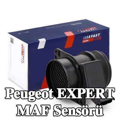 FAST MAF sensörü 12V, entegre hava sıcaklığı sensörlü — 2003 Peugeot Expert