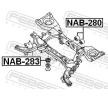 FEBEST Diferansiyel yatağı, ön, Arka Aks — Nissan Pathfinder (2)