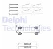 DELPHI Fren pabucu montaj kiti — 2000 Mercedes-Benz ML-Class (1)
