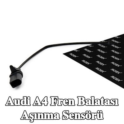 RIDEX Ön aks fren balatası aşınma sensörü, 250mm — 2004 Audi A4