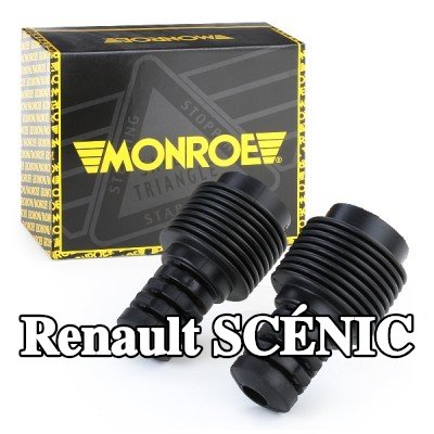 MONROE طقم غطاء الغبار، ممتص الصدمات — 2004 Renault Scénic