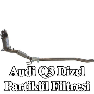 BOSAL Montaj parçaları ile birlikte dizel partikül filtresi — 2012 Audi Q3