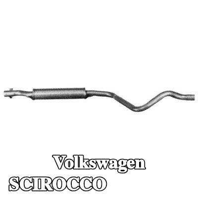 VEGAZ كاتم صوت وسط مركزي, 1510mm — 1990 Volkswagen Scirocco