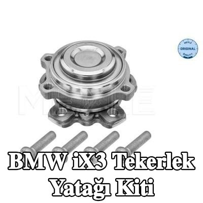 MEYLE Entegre manyetik sensör halkası ile tekerlek yatağı kiti, entegre tekerlek yatağı ile, sabitleme/montaj malzemesi ile — BMW iX3