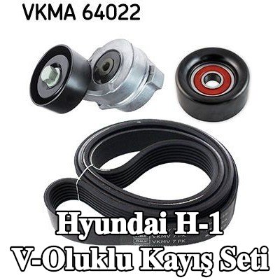 SKF V-Oluklu Kayış Seti — Hyundai H-1