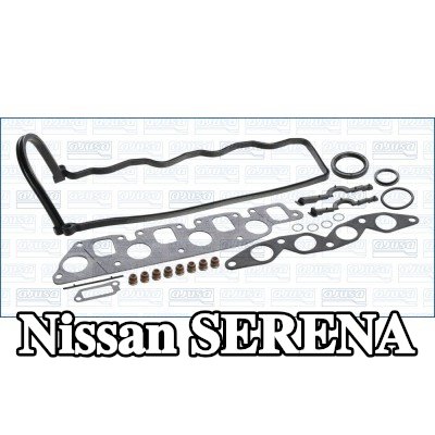 AJUSA مجموعة حشيات, رأس الأسطوانة مع أختام صمامات, بدون حشية رأس الأسطوانة — 2000 Nissan Serena