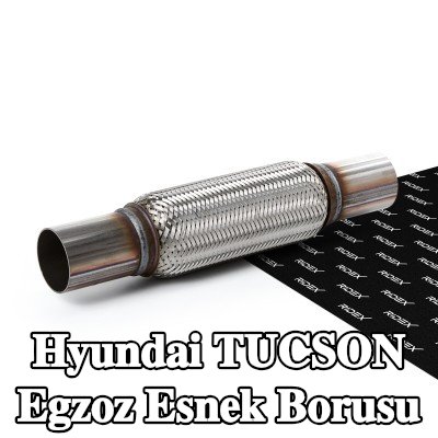 RIDEX Egzoz esnek borusu — 2004 Hyundai Tucson