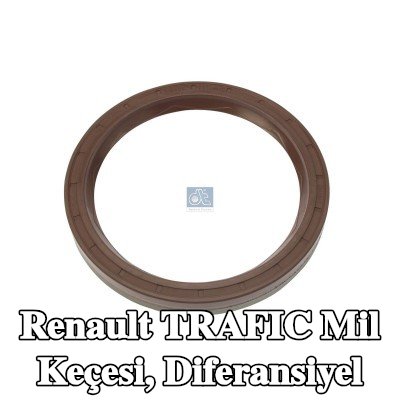 DT Spare Parts Mil Contası, diferansiyel Arka Aks — 2000 Renault Trafic