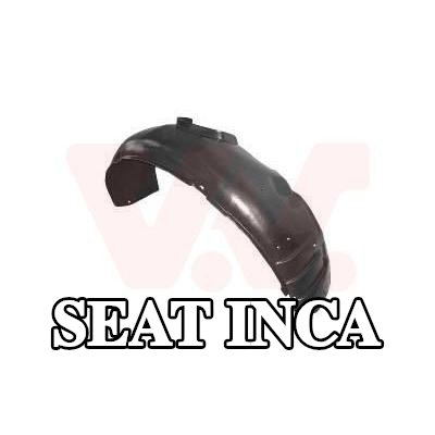 VAN WEZEL بطانة قوس العجلة الأمامية اليسرى, بلاستيك — SEAT Inca