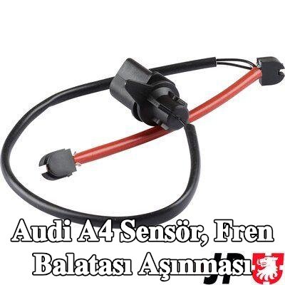 JP GROUP Sensör, fren balatası aşınması — Audi A4