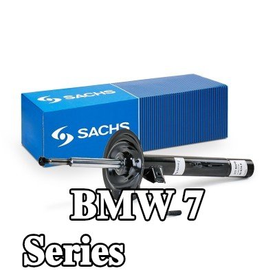SACHS ممتص صدمات المحور الأمامي الأيمن, ضغط الغاز, دعامة نظام التعليق — 2000 BMW 7 Series