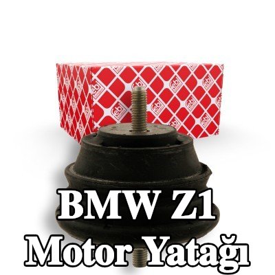 FEBI BILSTEIN Motor yatağı Ön, her iki taraf, Elastomer — BMW Z1