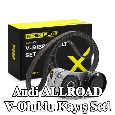 RIDEX PLUS V-Oluklu Kayış Seti — Audi Allroad