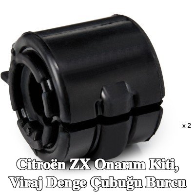 RIDEX Onarım kiti, anti-roll bar burcu Ön Aks, tutuculu, cıvata/vida ile — 1998 Citroën Zx