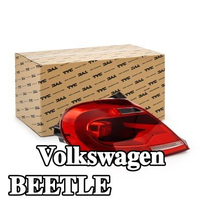 TYC المصباح الخلفي الأيسر, بدون حامل لمبة — Volkswagen Beetle