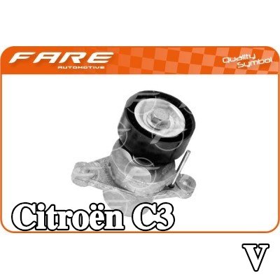 FARE SA طقم إصلاح، شداد الحزام المضلع على شكل V — Citroën C3