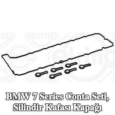 ELRING Conta seti, silindir kafası kapağı — BMW 7 Series